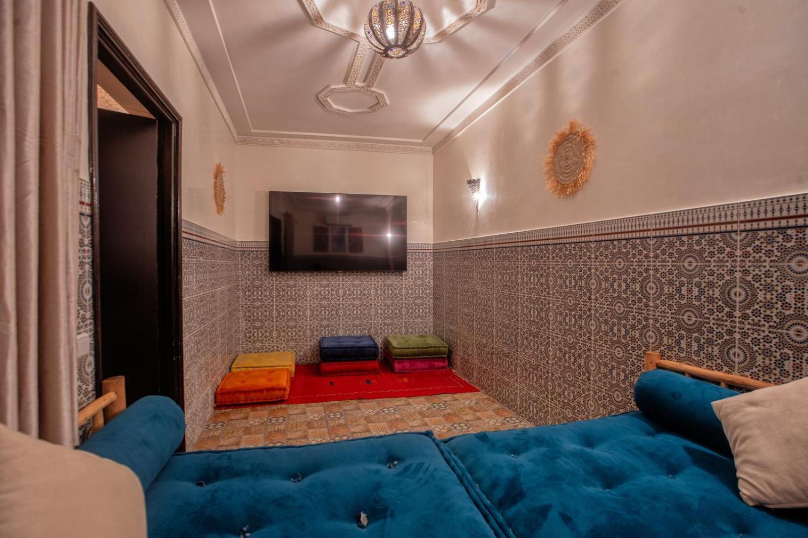 Private Riad 3Ch Salon, Terrasse Avec Jacuzzi , A Jemaa El Fna Marrakesh Exterior foto